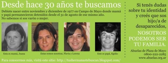 Solidaridad – Tus hermanas te buscan