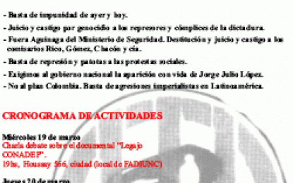 Solidaridad – A 32 años del golpe