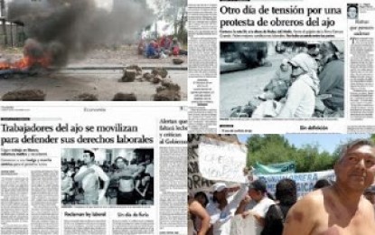 Noticias- Mendoza: Conflicto gremial