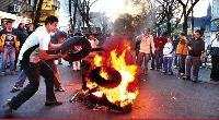 “No somos perros para que nos saquen así”