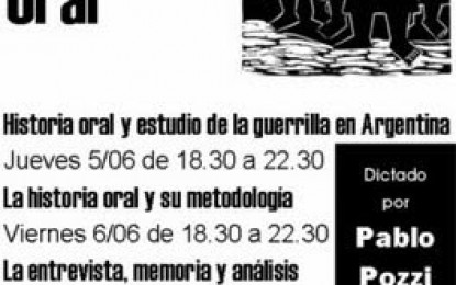 Taller de Historia Oral