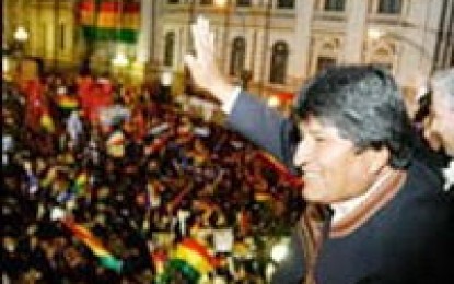 Bolivia avanza hacia pacto de concertación nacional