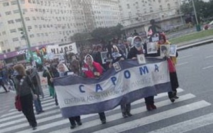Marcha en repudio a los 100 años de Ledesma