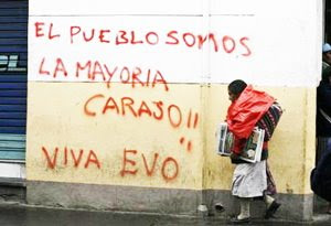 Evo rompe en Pando control de «media luna», logra 52% sobre el 76% escrutado