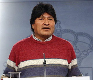 Presidente Morales agradece solidaridad y respaldo de la comunidad internacional