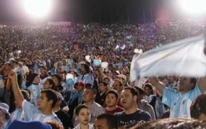 “Ayayay, ayayay, no tengás miedo, podés cantar”