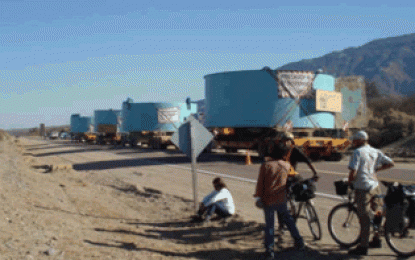 Minera La Alumbrera quiere ingresar los camiones por otro paso fronterizo