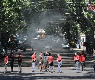 El Viti los toreó y los ferroviarios le respondieron con piquetes