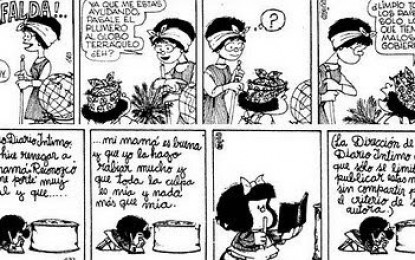 Editan en México tiras desconocidas de Mafalda