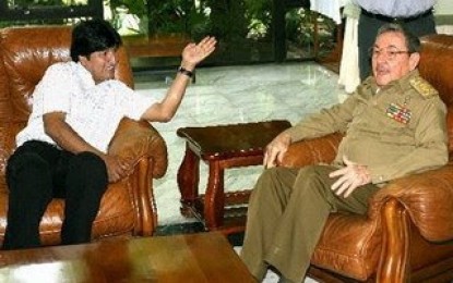 Morales pide retorno de Cuba a la OEA o crear otro organismo sin EEUU