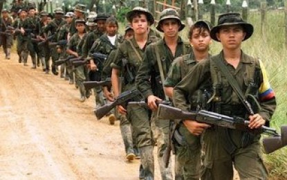 Las Farc no responden militarmente al ejército ecuatoriano