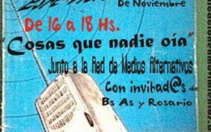 “Cosas que nadie oía”