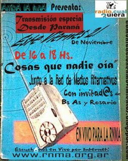 “Cosas que nadie oía”