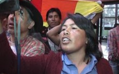 Salta: Romina Picolotti y funcionario de Urtubey escrachados por indígenas