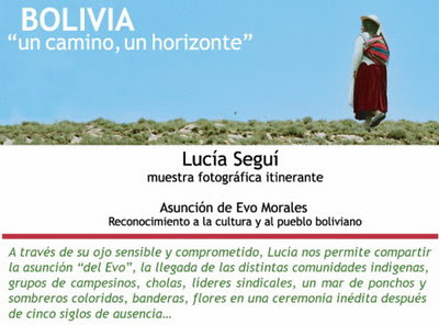 Muestra Fotográfica Itinerante de Lucía Seguí