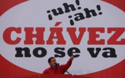 Presidente Chávez: “en Revolución el pueblo tiene la palanca de las grandes decisiones”