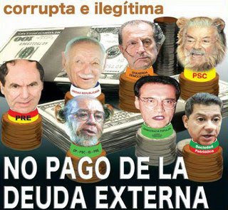 ¡No debemos nada, la deuda está pagada!