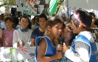 Marcha bajo el lema “el hambre es un crimen” en Mendoza