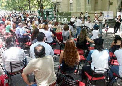 Gremios estatales insisten para que en el presupuesto incluyan las paritarias