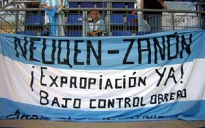 Trabajadores de Zanon: “que la fábrica se expropie y quede en manos del Estado”