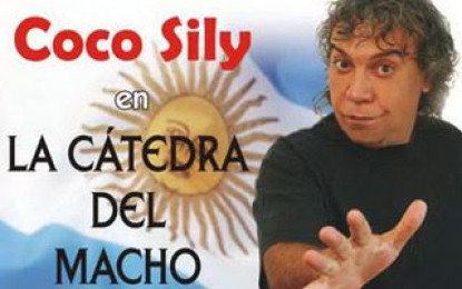 Coco Sily da cátedra con su libro sobre el macho argentino