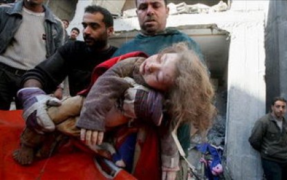 Decenas de muertos en Gaza por intensa agresión israelí