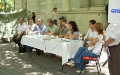 Gremios locales presionarán para que no se saquen las paritarias del presupuesto