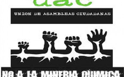 Campaña nacional de firmas por el NO a la minería química a cielo abierto y minería nuclear en todas sus formas