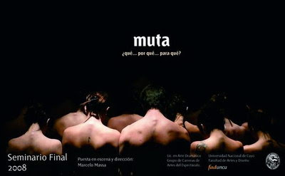 “Muta ¿qué…por qué…para qué?» representará a Mendoza en Mar del Plata