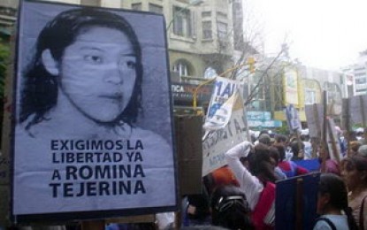 Romina Tejerina: “no me dejen sola”