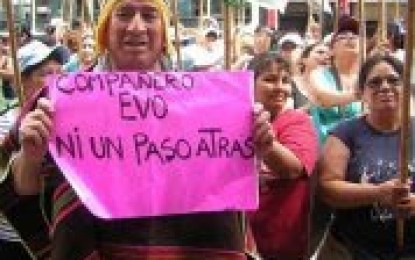 Oposición boliviana obstaculiza diálogo con el gobierno