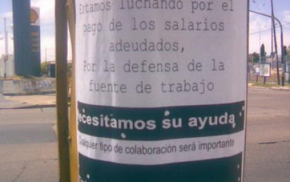 Trabajadores de Ex Filobel-Febatex piden solidaridad