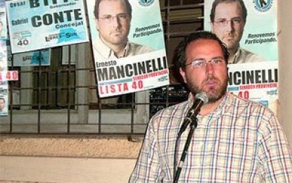 Mancinelli: “las boletas van a estar amarillentas porque los candidatos son los mismos de los 90”