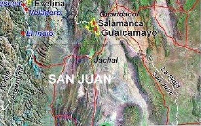 Empezó la explotación minera y el río Jáchal se secó