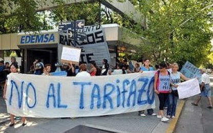 No al tarifazo- Escrache a EDEMSA