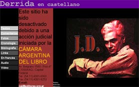 Obligan a dar de baja un sitio de Internet que difundía obras filosóficas