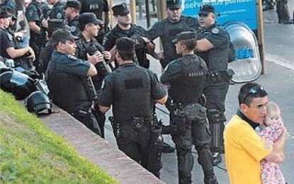La policía de Macri