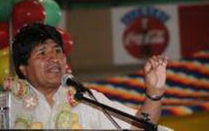 Morales: “no estamos lejos” de ganar con más de 70% elecciones de diciembre