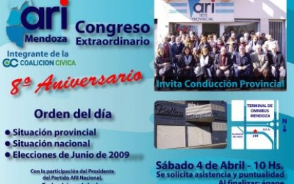 Congreso provincial del ARI – Coalición Cívica
