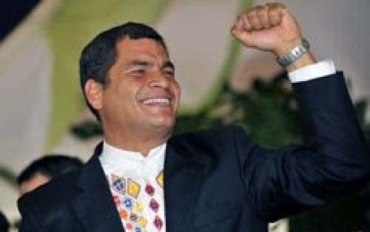 Victoria histórica de Correa en Ecuador