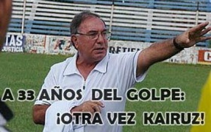 Al futbolero y represor Juan de la Cruz Kairuz lo escracharán el domingo cuando su equipo visite a Deportivo Maipú