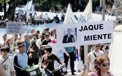 La multisectorial se manifiesta para decirle no al tarifazo eléctrico