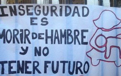 Pino Solanas: “La inseguridad es hija del saqueo y el trabajo ausente”