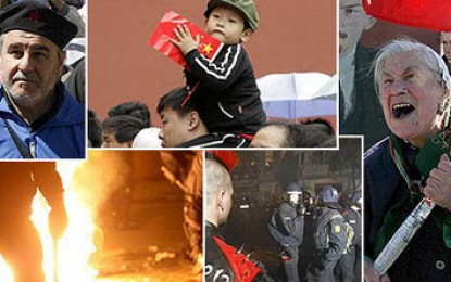 Protestas e incidentes marcaron la conmemoración por el Día del Trabajador en Europa