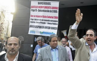 Los bancarios convocan a un nuevo paro para el viernes