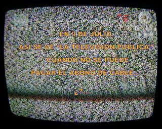 A los directivos de la televisión pública – tv canal 7- Argentina: la televisión pública no es gratuita