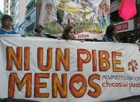 No a la baja de la edad de imputabilidad: el 1º de mayo nos movilizamos junto a la Multisectorial a las 10:00 en el Km 0