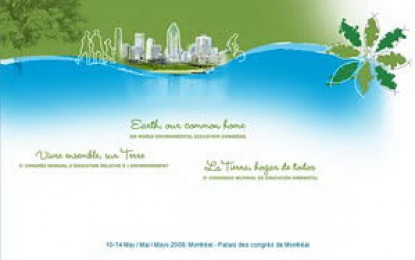 ONG ambientalista en el 5º Congreso Mundial de Educación Ambiental en Canadá