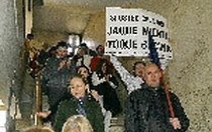 Empleados judiciales se manifestaron en Tribunales por aumentos salariales