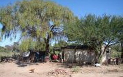 Toma de tierras en Lavalle